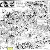 1903 Fifth Domestic Industrial Exhibition Japan Map