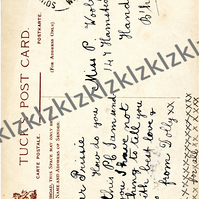 1910 Japan British postcard exhibition "That's how its done" children