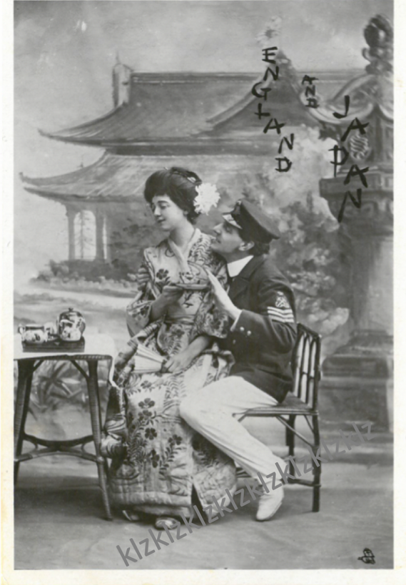 1910 Japan British Exhibition postcard 