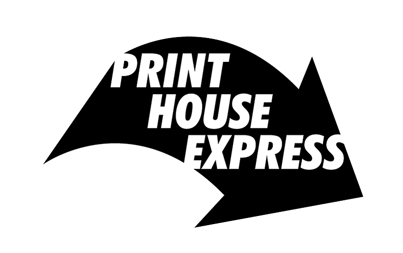 A now defunct graphic logo identity that served as the logo for an independent short run printing service in Arizona called Printhouse Express.