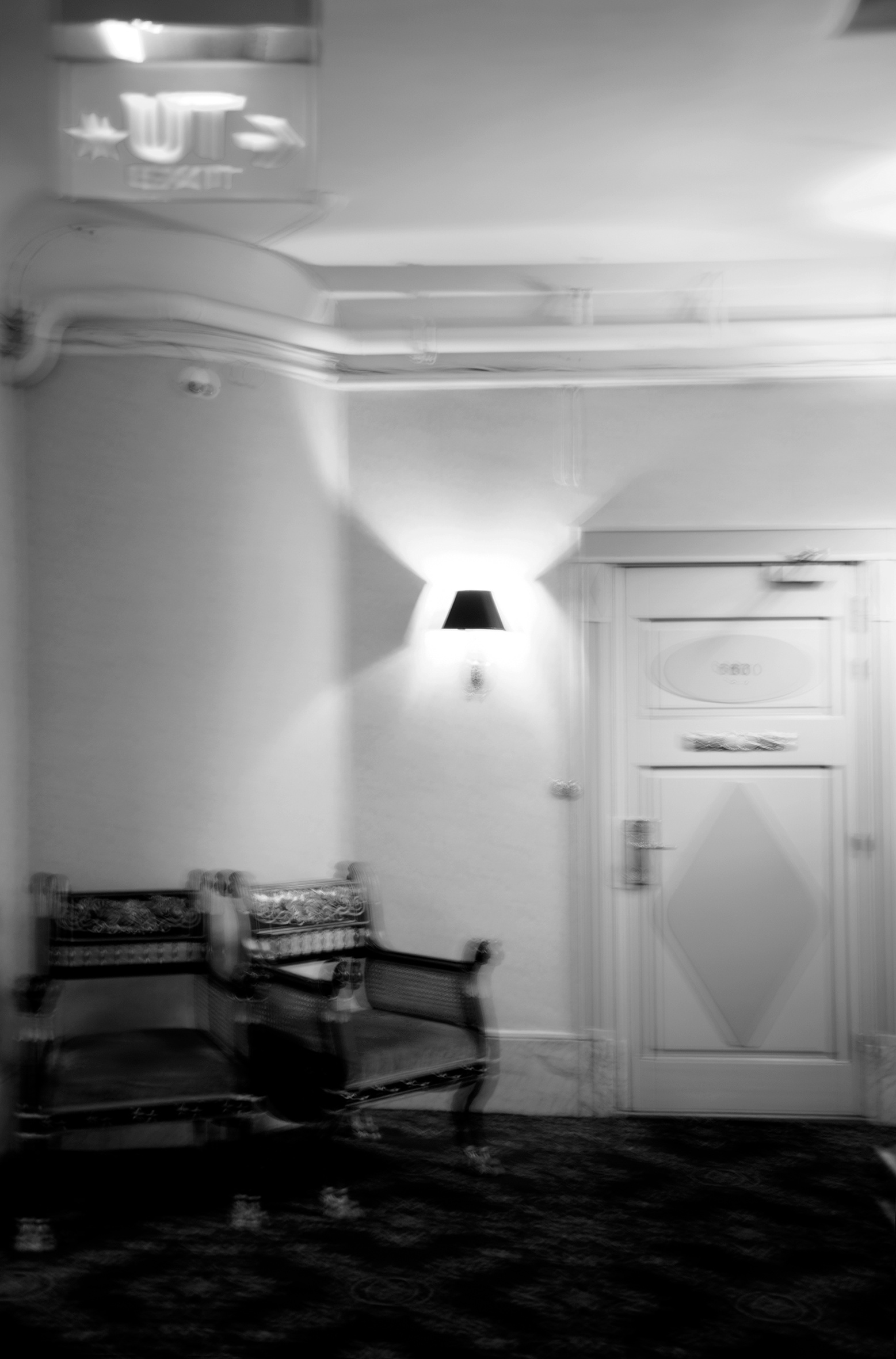 Série "Ghost hotel" B&W