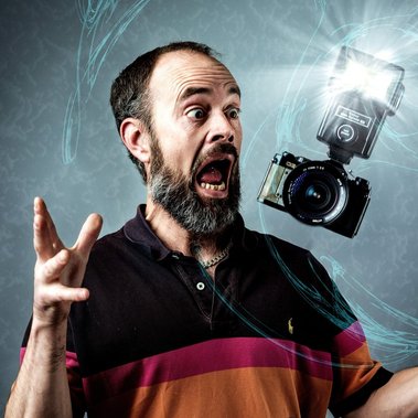 Photo of Bradley Lucas, graphic designer, photographer and cinematographer.