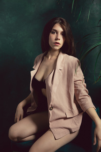 ​Alessia Ceroli Model POrtrait Studio Photography Milano Photographer Riccardo Alessio