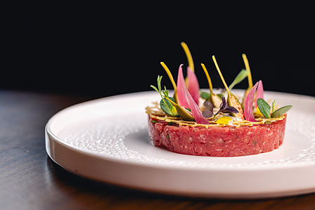 haute cuisine impiattato Milano restaurant photography photo Riccardo Alessio sodo.studio stood studio sodo
tartare capperi cipollotto tartare capers spring onion