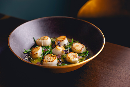 haute cuisine impiattato Milano restaurant photography photo Riccardo Alessio sodo.studio stood studio sodo
capesante scallop