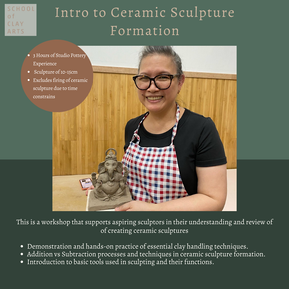 Introduction to Ceramic Sculpture Workshop