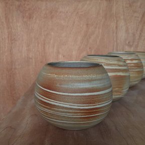 Special commissioned vases by Garibaldi Restaurant Singapore. Made in Singapore. 