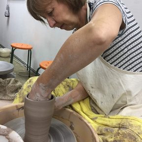 School of Clay Arts, Handbuilding, Pottery Classes, Team Bonding