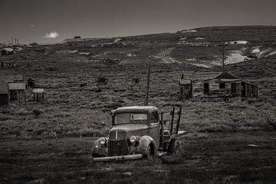 Ghost Town, Bodie, California, Gold Rush, B&W Fine Art Print