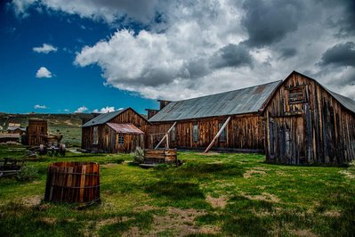 Ghost Town, Bodie, California, Gold Rush, Fine Art Print