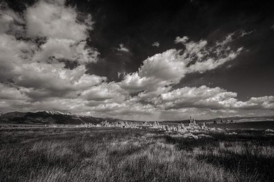 Tufa, Mono Lake, California, B&W Fine Art Print