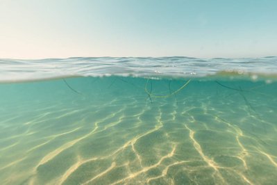 Seascape, Split Water, Ocean, California, Fine Art Print