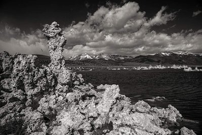 Tufa, Mono Lake, California, B&W Fine Art Print