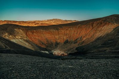 Death Valley National Park, Desert, California, Crater, Ubehebe Crater