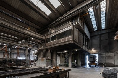 photographie industrielle Lyon atelier béton lotfi dakhli