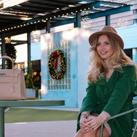 Glamorous lifestyle branding photo