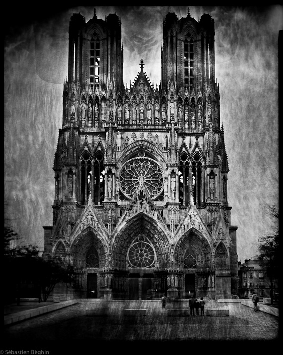 Cathédrale de Reims par Sébastien Beghin photographe