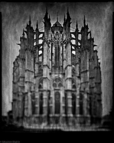 La cathédrale de Beauvais par l'artiste photographe, Sébastien Béghin