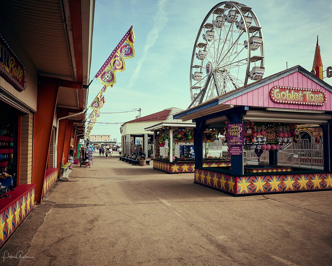 Palace Playland, Orchard Beach Maine, ferris wheel