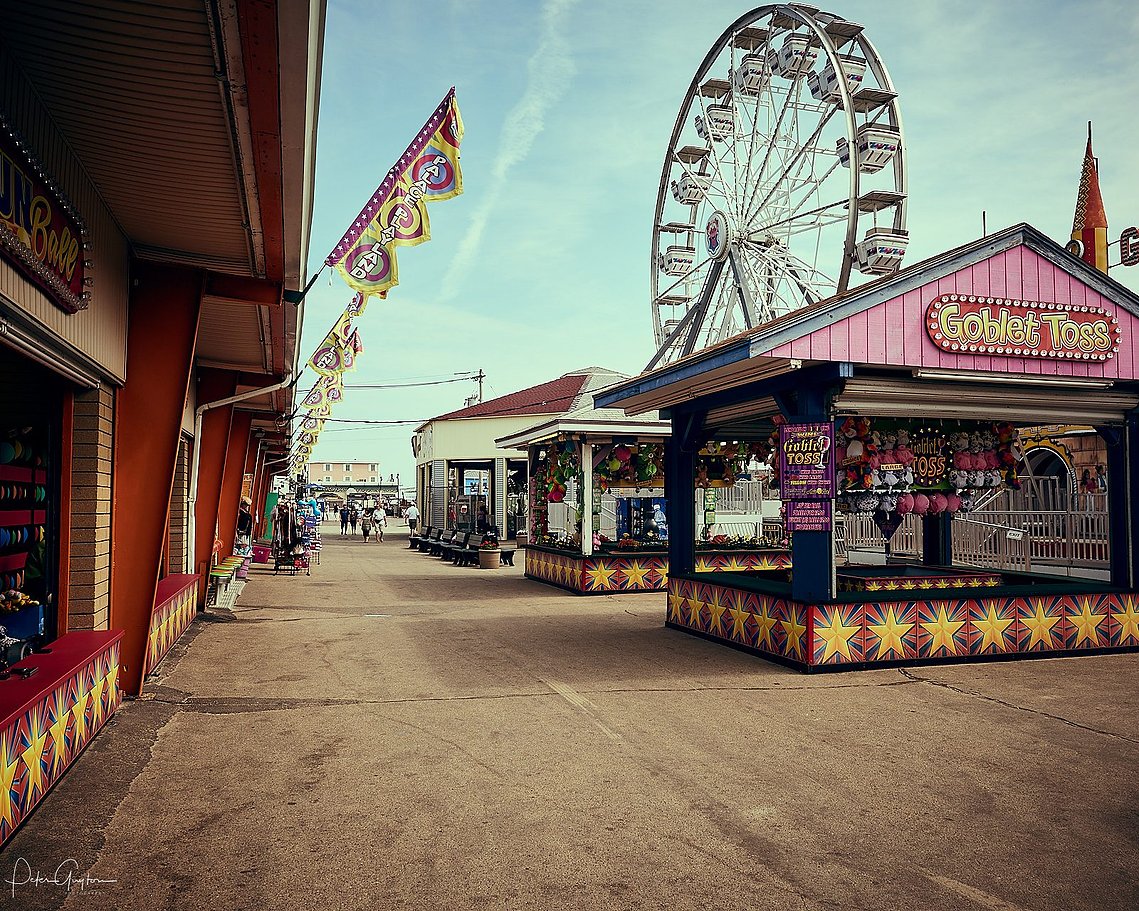 Palace Playland, Orchard Beach Maine, ferris wheel