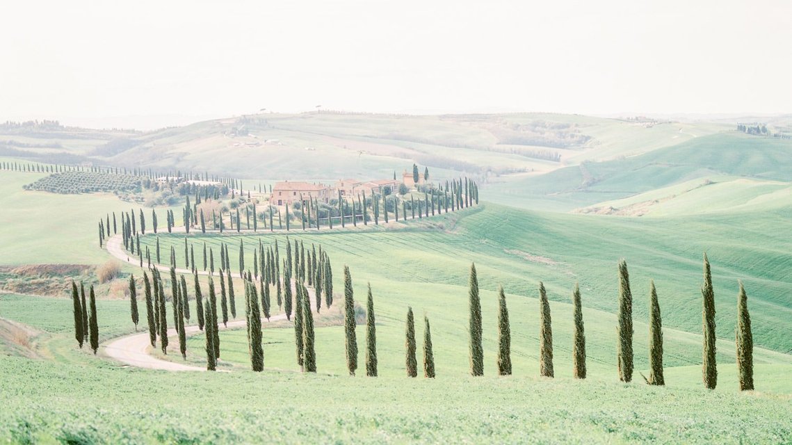 Tuscany Landscape in Italy