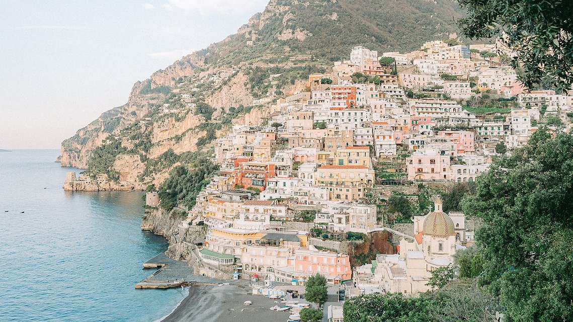 View of Positano by Vincent Truong Photography