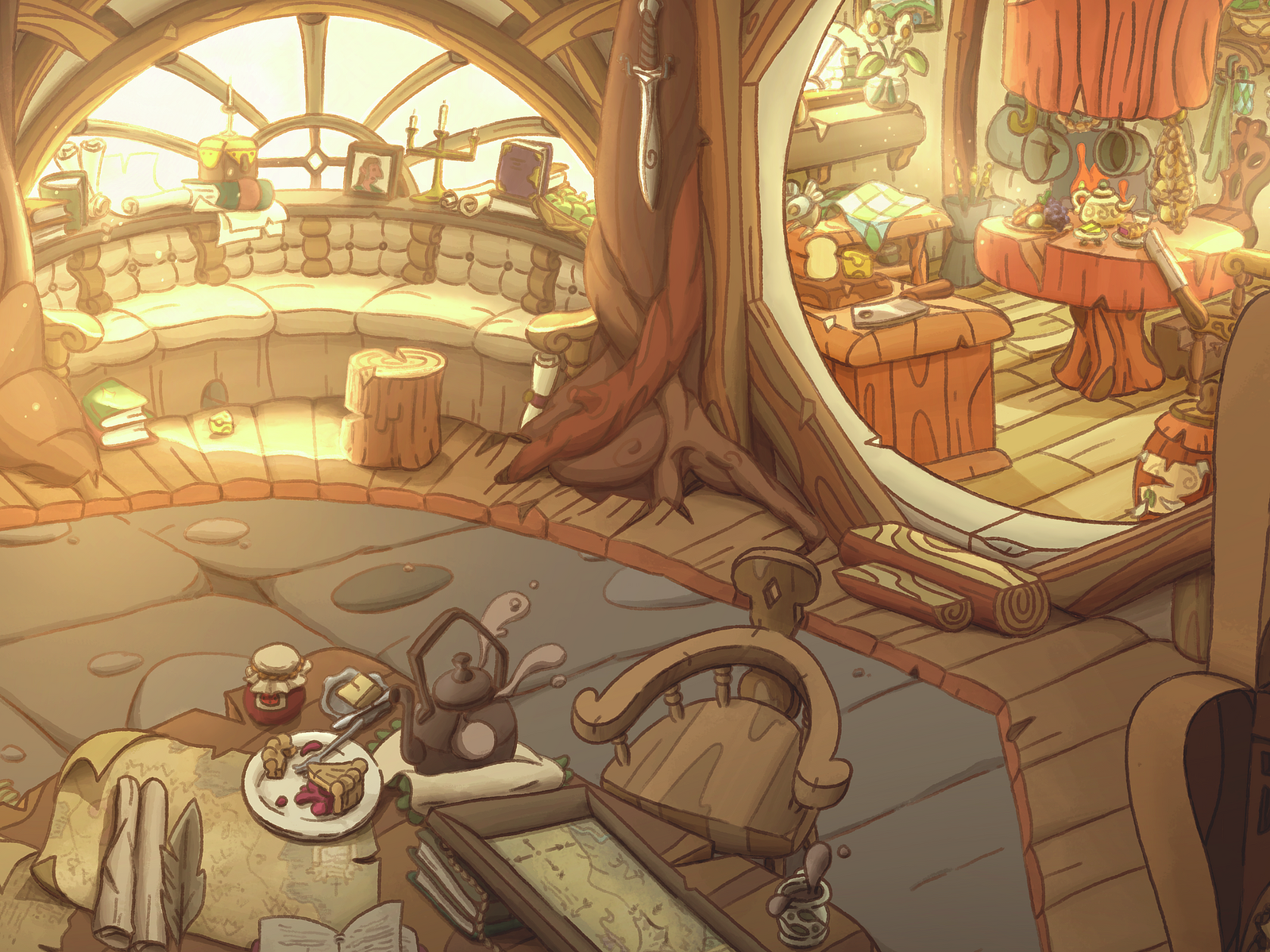 Background Design Visdev Background/VisDev - Robbie Goldie's Portfolio