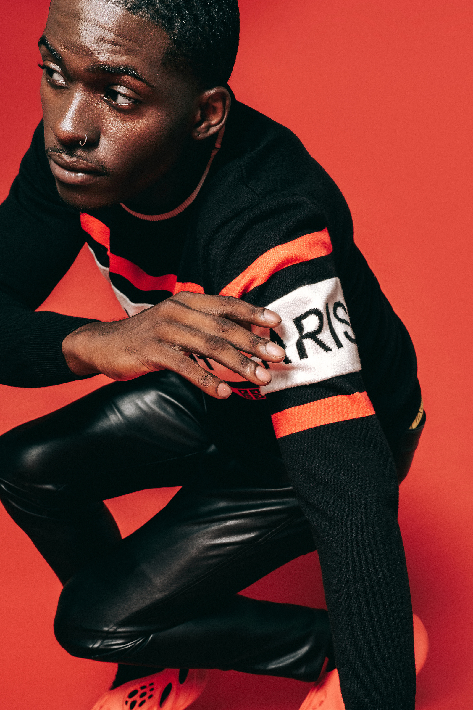 Editorial Givenchy photoshoot Male Model Dallas