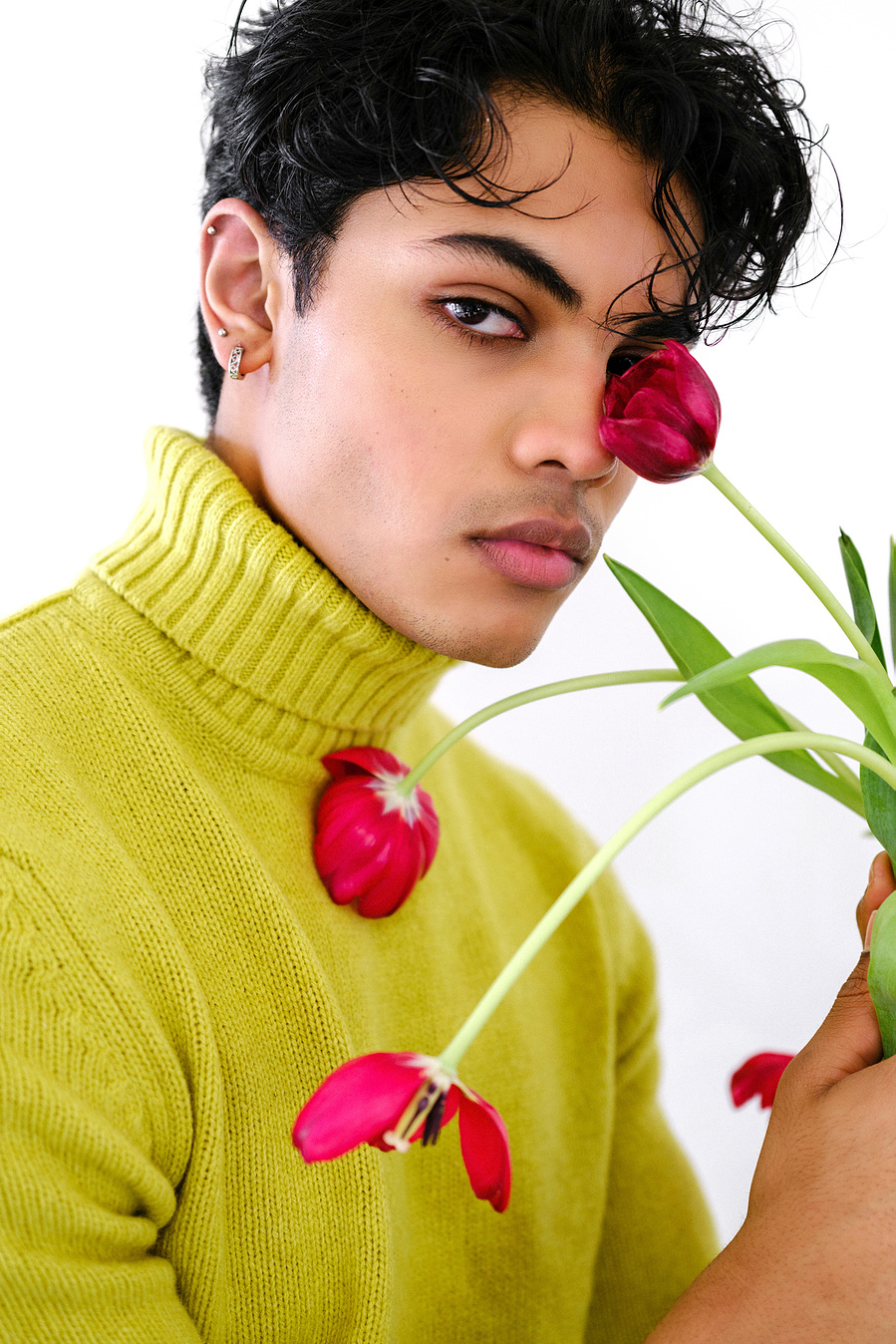 Male Fashion Model Editorial Headshot Dallas