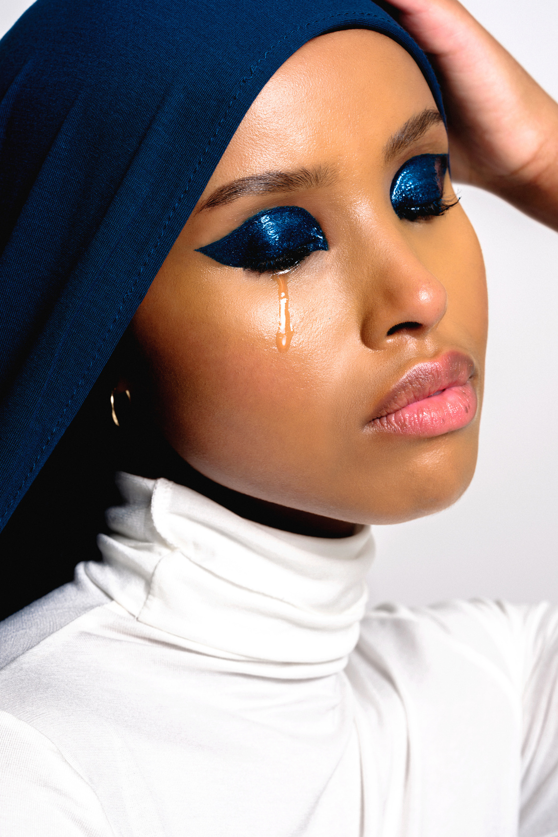 Editorial Photography of Muslim Model in Hijab Dallas