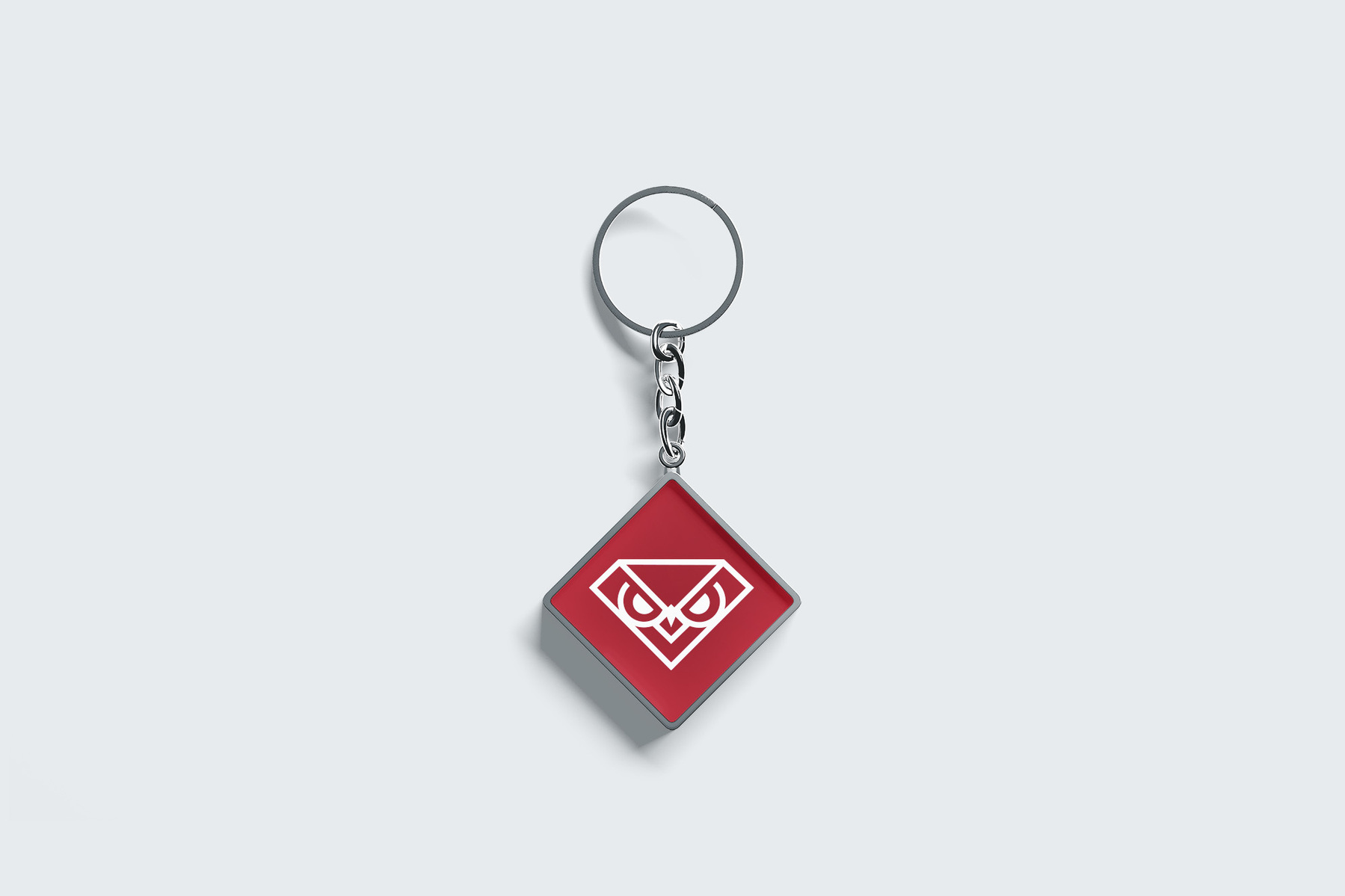 Proposed Temple Owl logo on key chain