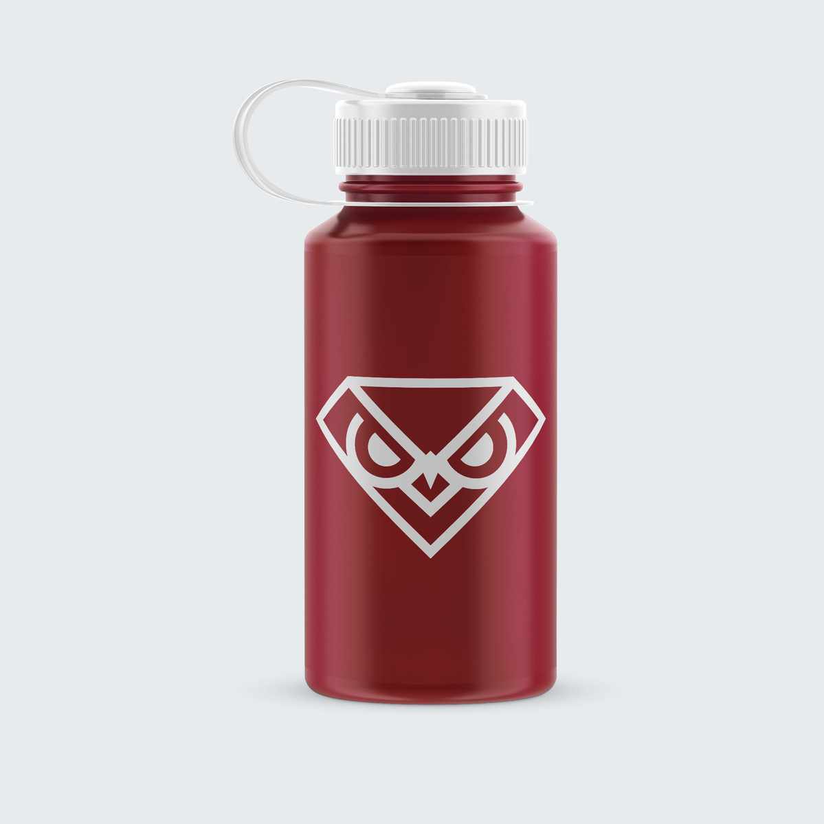 Proposed Temple Owl logo on water bottle