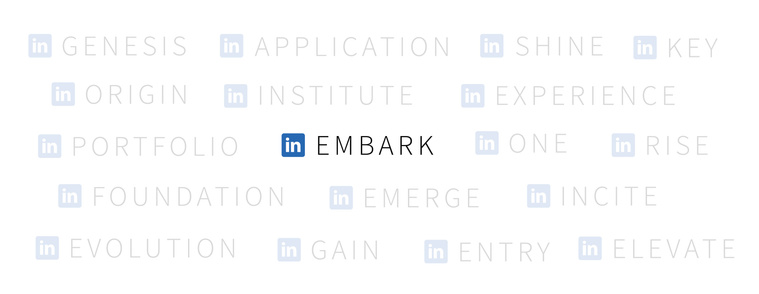 LinkedIn Embark name highlighted amongst other iterations of the name