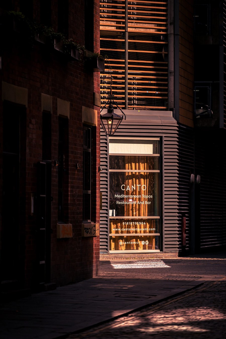 placemaking photography. manchester. norther quarter. architecture. Ancoats, shadows