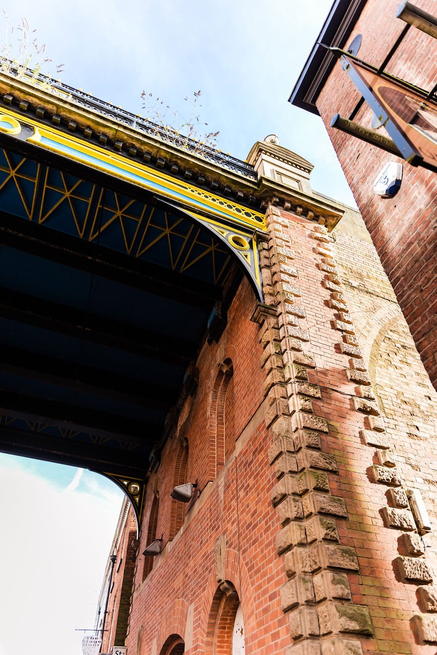 stockport lifestyle and placemaking photography, local architecture, bridge, abstract angle