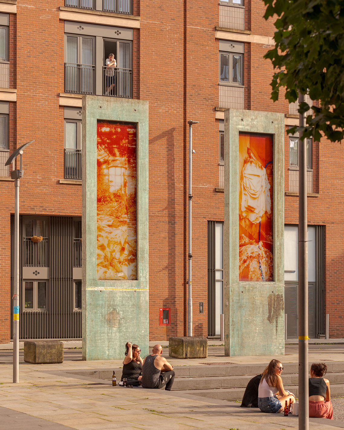 ancoats manchester, cutting room square, evening, exploring how architecture interacts with natural light.	
architectural lifestyle photography
