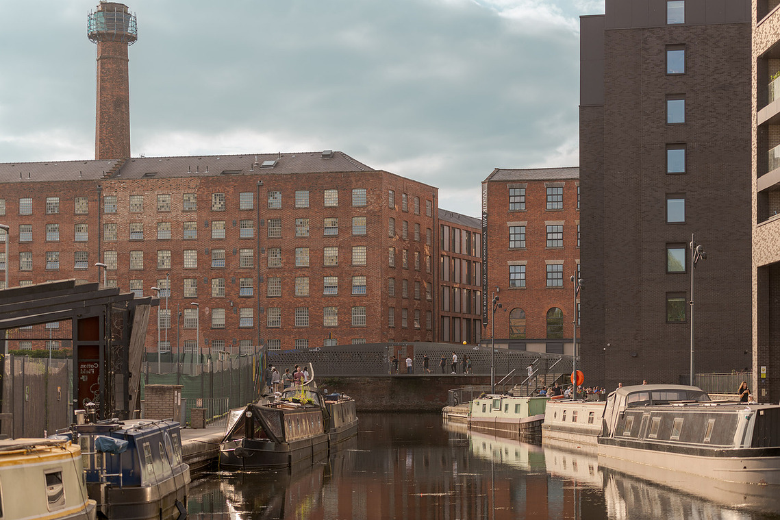 manchester, new islington, marina, wharf, boats and ancoats architecture, lifestyle