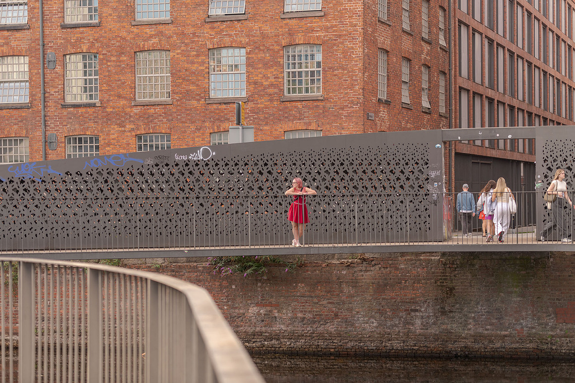 Manchester’s Ancoats — capturing the life and energy surrounding FCB Studios’ public realm project.