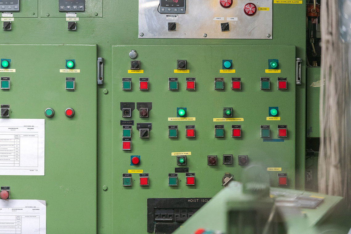 Creative photography for manufacturing brands - vintage machine