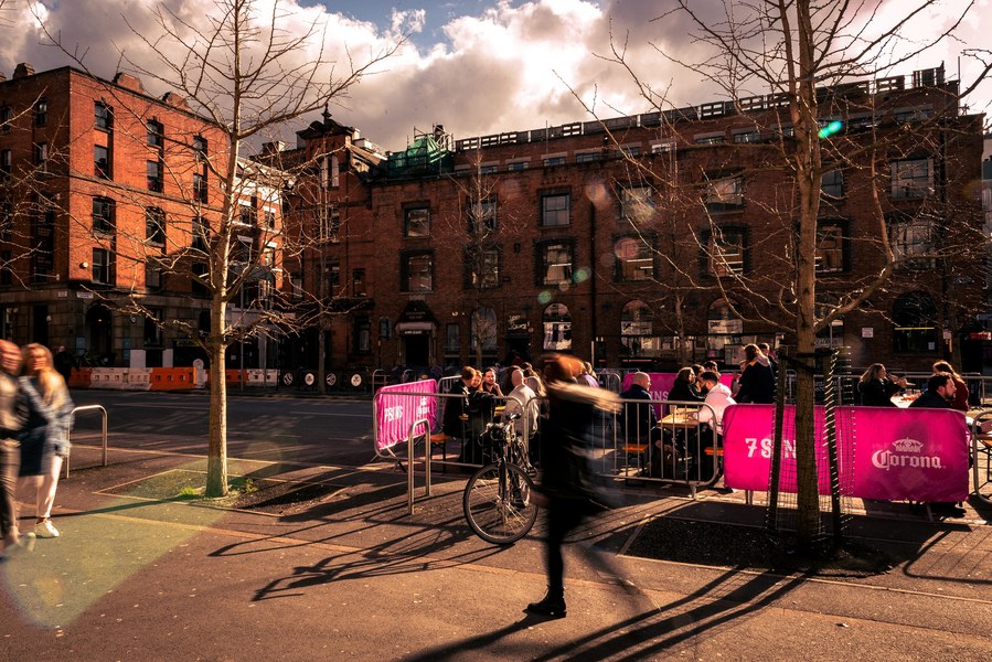 placemaking photography. manchester. norther quarter. architecture.
busy square