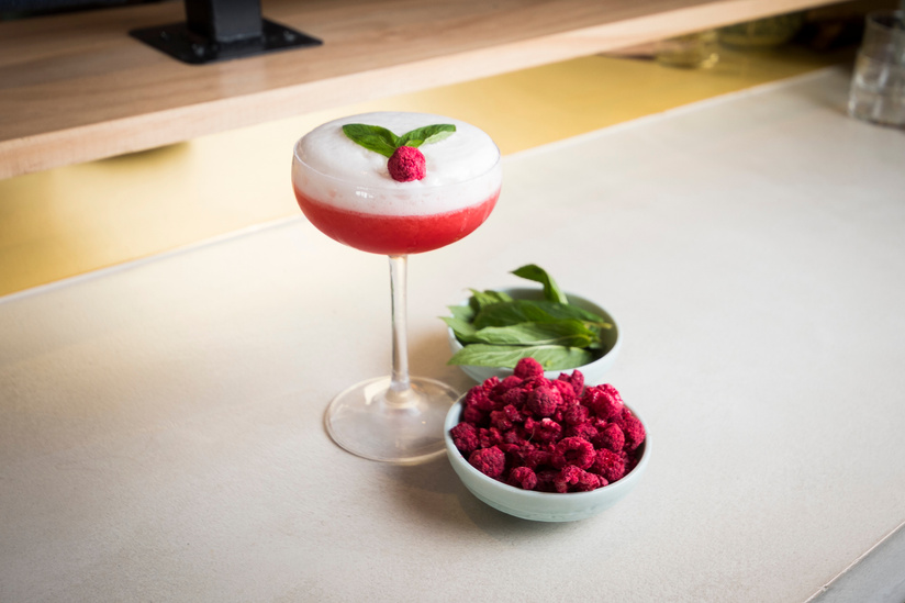 Lazy Zu's new cocktail. Photo: Dion Georgopoulos