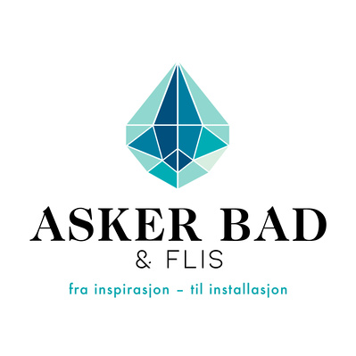 Asker Bad og Flis Hovedlogo