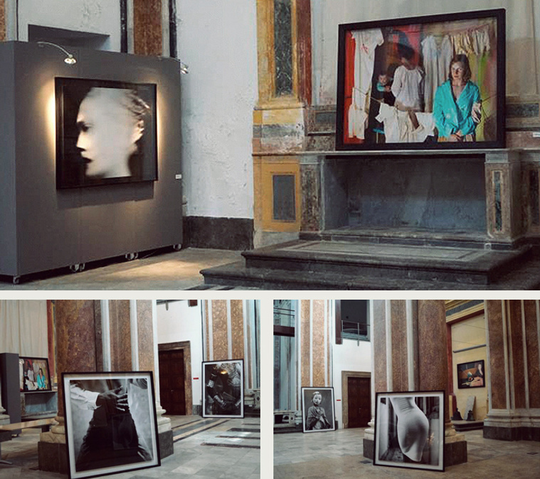 Beatriz Moreno. Exposition WOMEN & WOMEN, Instituto Cervantes de Palerme (Italie)