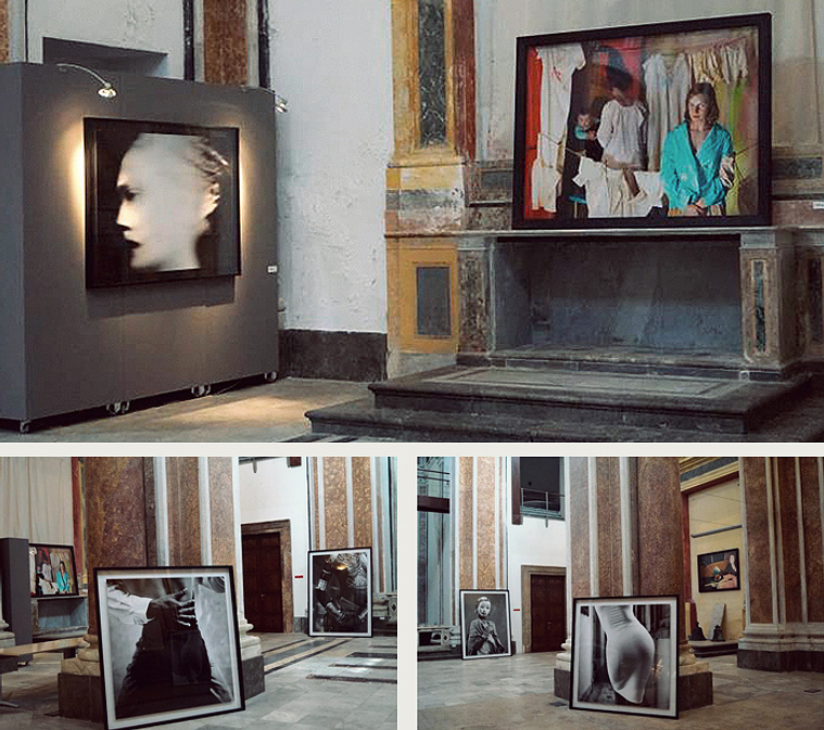 Beatriz Moreno. Exposition WOMEN & WOMEN, Instituto Cervantes de Palerme (Italie)