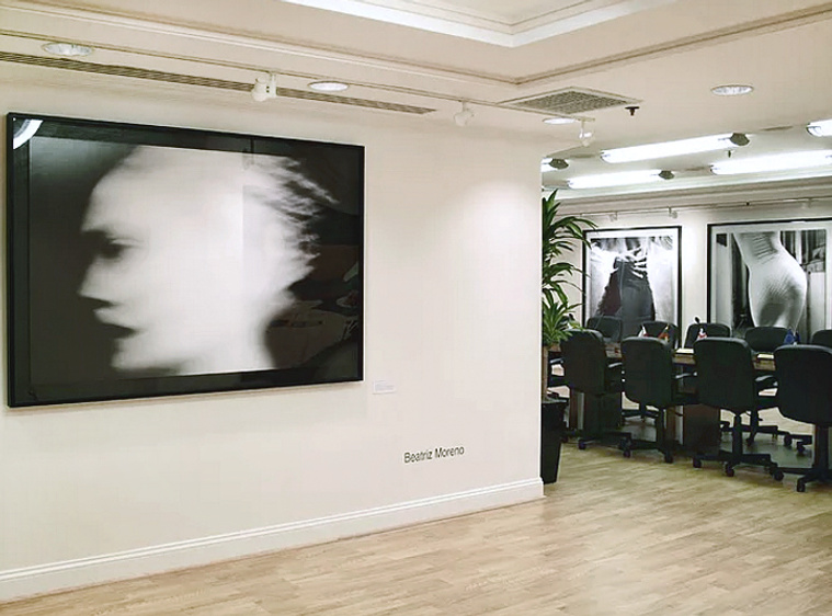 Beatriz Moreno. Exposition WOMEN & WOMEN, Ambassade d'Espagne. washington DC (USA)