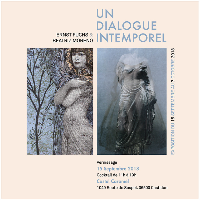 Ernst Fuchs & Beatriz Moreno, un dialogue Intemporel​. Castel Caramel