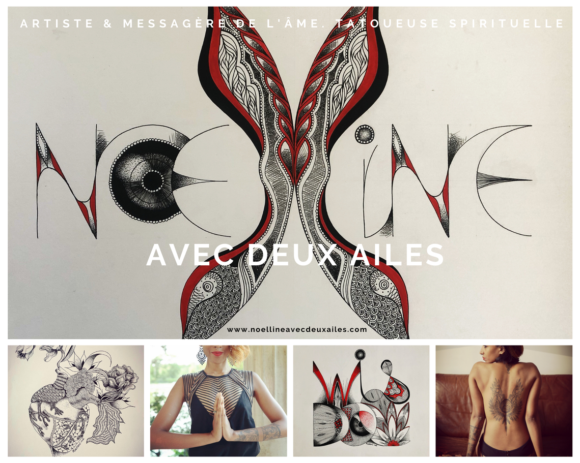 Noelline avec deux ailes
artiste tatoueuse dessinatrice illustratrice créatrice designer poétesse spirituelle
tatouage spirituel