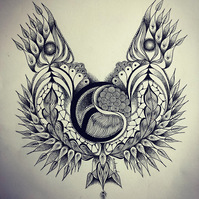 tatouage spirituel ailes 