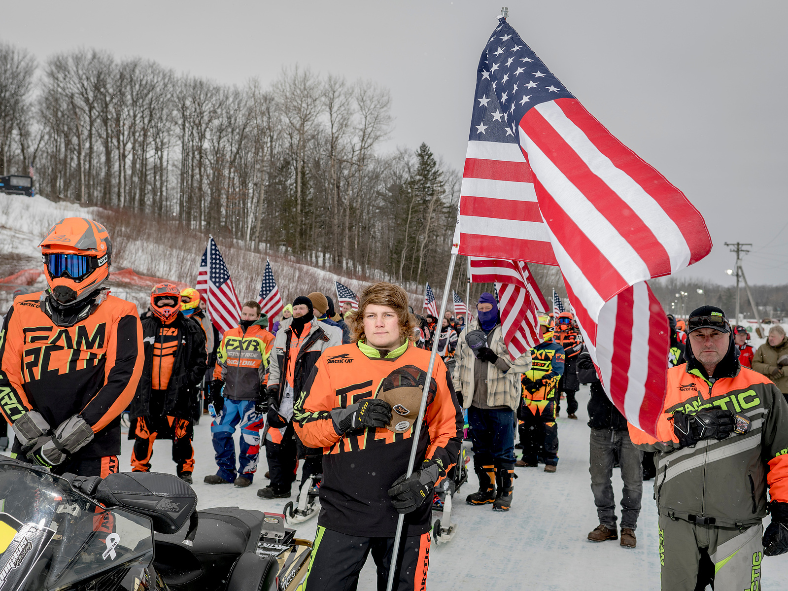 I500 Snowmobile Race for Buzzfeed News Detroit Freelance