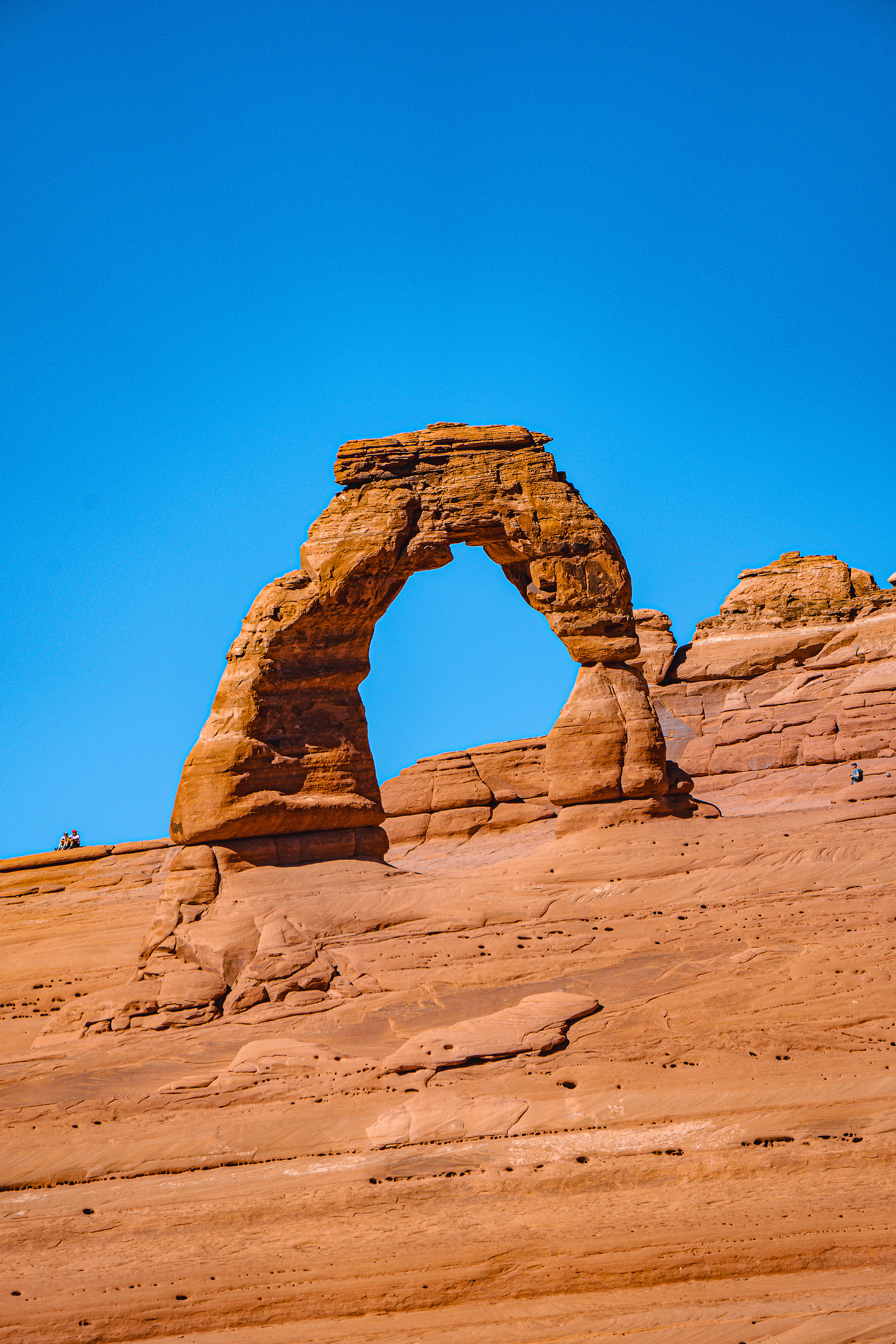 Delicate Arch at Arches National Park in Moab, UT.